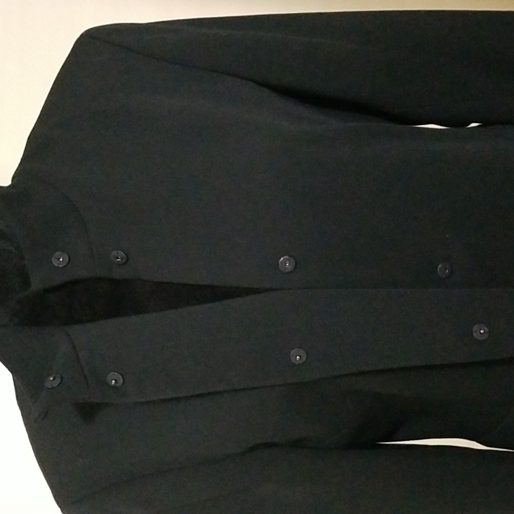 Vintage black coat/dress in excellent condition!!!! - Picture 4 of 9